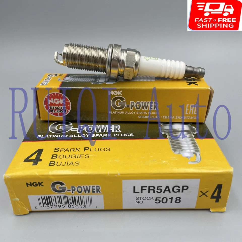 Conjunto de 16 velas de ignição NGK "PLATINUM" para 2011-2015 RAM 1500 2500 5.7L V8 - Imagem 3 de 4