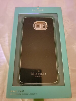 Kate Spade New York Wrap Case for Samsung Galaxy Note5 (Note 5) Black & Gold