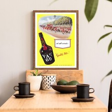 VAT 69 Whiskey Nostalgic Vintage Mixes Print ready to frame A5/A4/A3