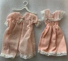 Vintage Barbie Clone Peach Negligée Peignoir Set Bild Lilli Francie Wendy Babs