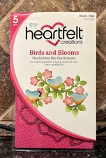Heartfelt Creations Die Only Birds And Blooms Craft Die HCDI 756