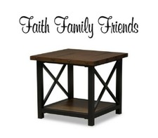 FAITH FAMILY FRIENDS Fancy Wall Decal Quote Art Saying Letters Words Love Family