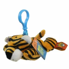 Adventure Planet Plush - Mighty Clips - TIGER (Key Clip - 3.5 inch) - New