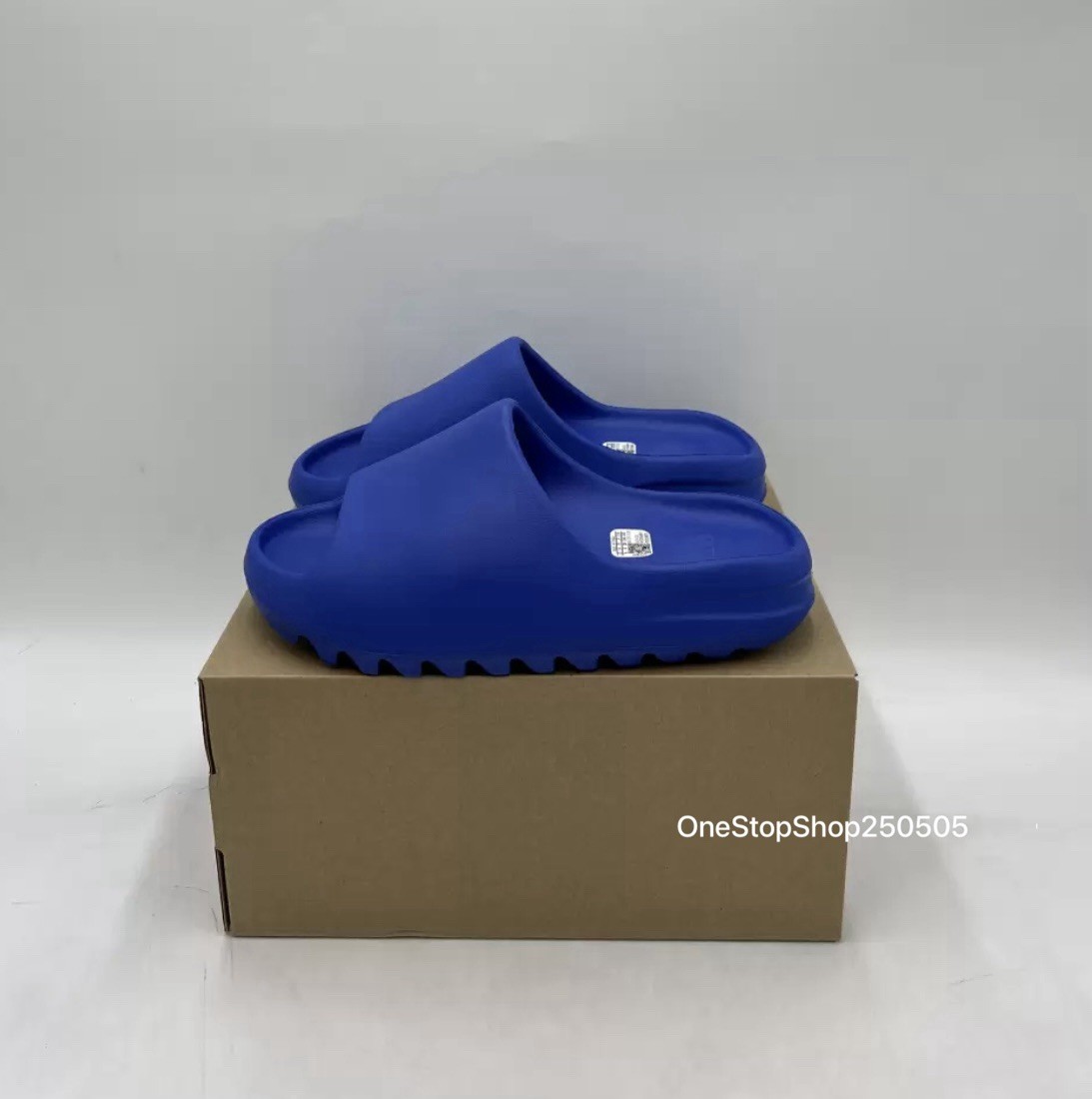 Adidas Yeezy Slide Azure Size 5 men | eBay