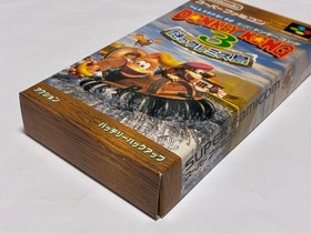 Super Donkey Kong Country 3 Boxed CIB Nintendo Super Famicom SFC Japan import