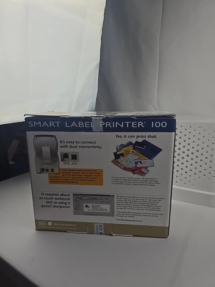 Seiko Smart Label Printer Model SLP 100 - 1 Inch Model New - Image 3 of 4