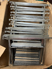 Lot of 19 No 4A Eastman Stainless Steel Film Developing Hangers  4 X 5  Used