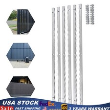 6pcs 1m Rails Steel Gear Slide Rack Track for...