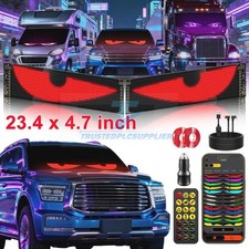 2pcs 23truck Windshield Cars Devil Eyes Light Remote Smart Eye Lamp Soft Screen