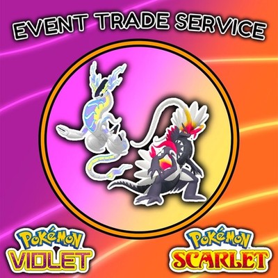 Pokemon Scharlachrot und Violett || Event Shiny Miraidon & Koraidon Handel  