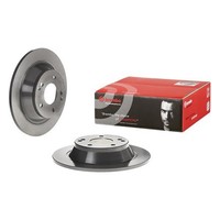 2X Brembo Bremsscheiben 284Mm Voll Hinten Passend FÜR Ssangyong Tivoli Xlv