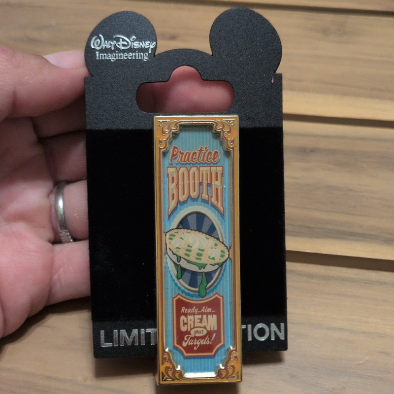 Walt Disney Imagineering Toy Story Midway Mania Practice Booth Pin LE 300