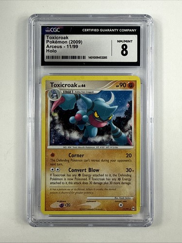 Toxicroak graded CGC 8 for sale on eBay