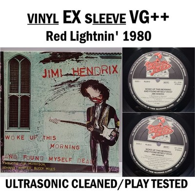 JImi Hendrix Woke Up This Morning and Found Myself Dead LP 1980 EX Vinyl #57M