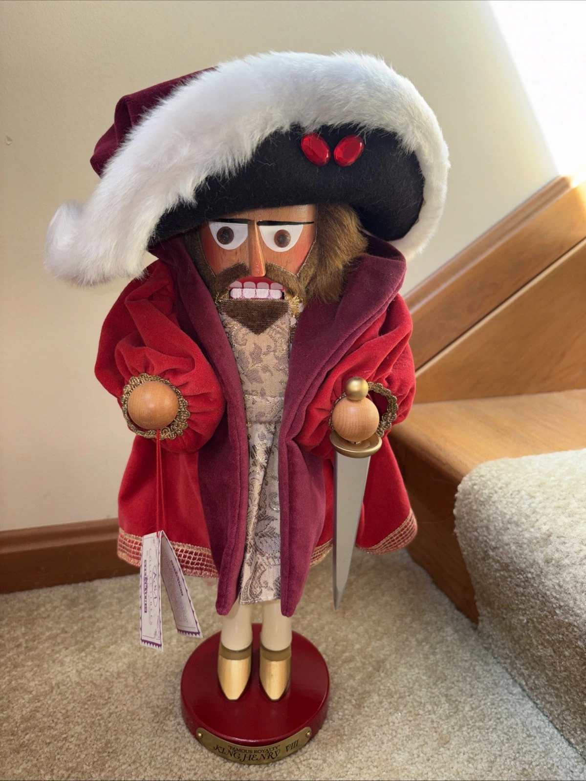 Steinbach Nutcracker- “King Henry VIII”-S1823-Signed/Limited Edition!