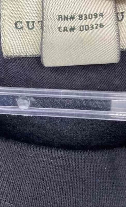 Cutter & Buck Mens Black Crew Neck Long Sleeve Pullover Sweatshirt Size XL - Image 4 of 4