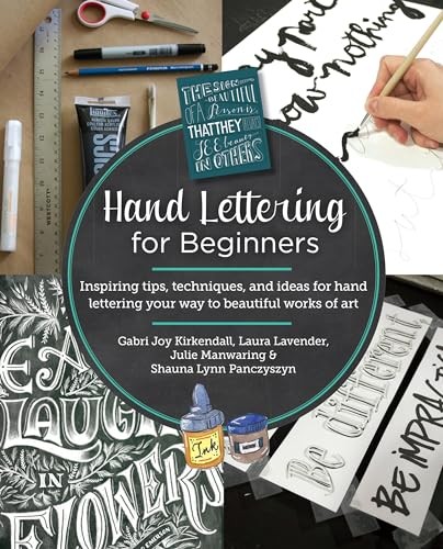 Hand Lettering for Beginners by Gabri Joy Kirkendall (Paperback Book) - Image 4