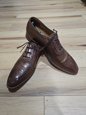 Carlos Santos Goodyear Welted Men's Dress Shoes Brown Size 10