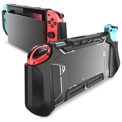 Mumba For Nintendo Switch Console Joy-Con Controller TPU Grip Case Rugged Cover