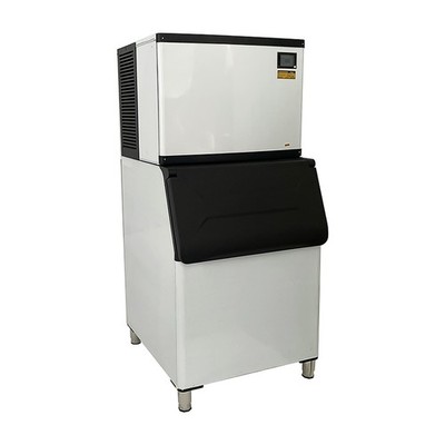 500 LBS/24H Commercial Ice Maker Split Ice Cube Machine 440Lbs Storage 220V