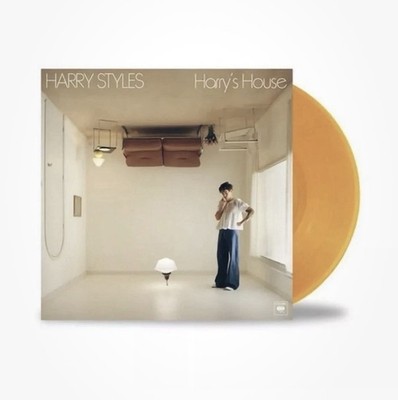 Harry's House (limited orange vinyl) - harry styles pop up store exclusive