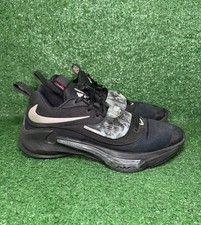 Nike Zoom Freak 3 Mens Size 12 Black Silver Basketball Sneakers Athletic‎ Shoes Nike Zoom Freak 3 Men Size 8 Giannis Black Grey Strap  main image 2