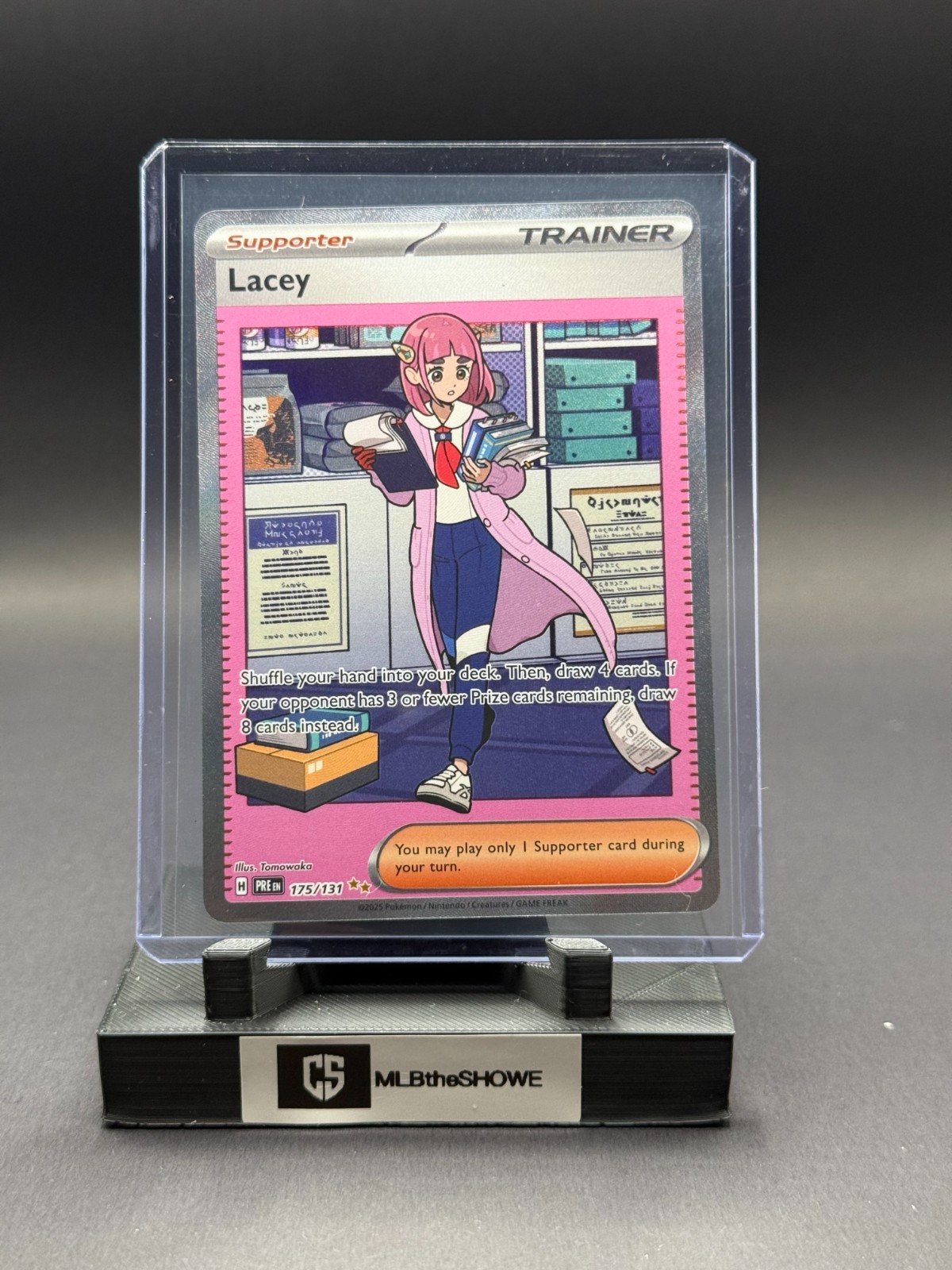Lacey Pokemon Prismatic Evolutions 175/131 Near Mint