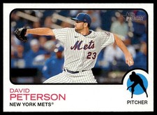 2022 Topps Heritage David Peterson Boston Red Sox #698