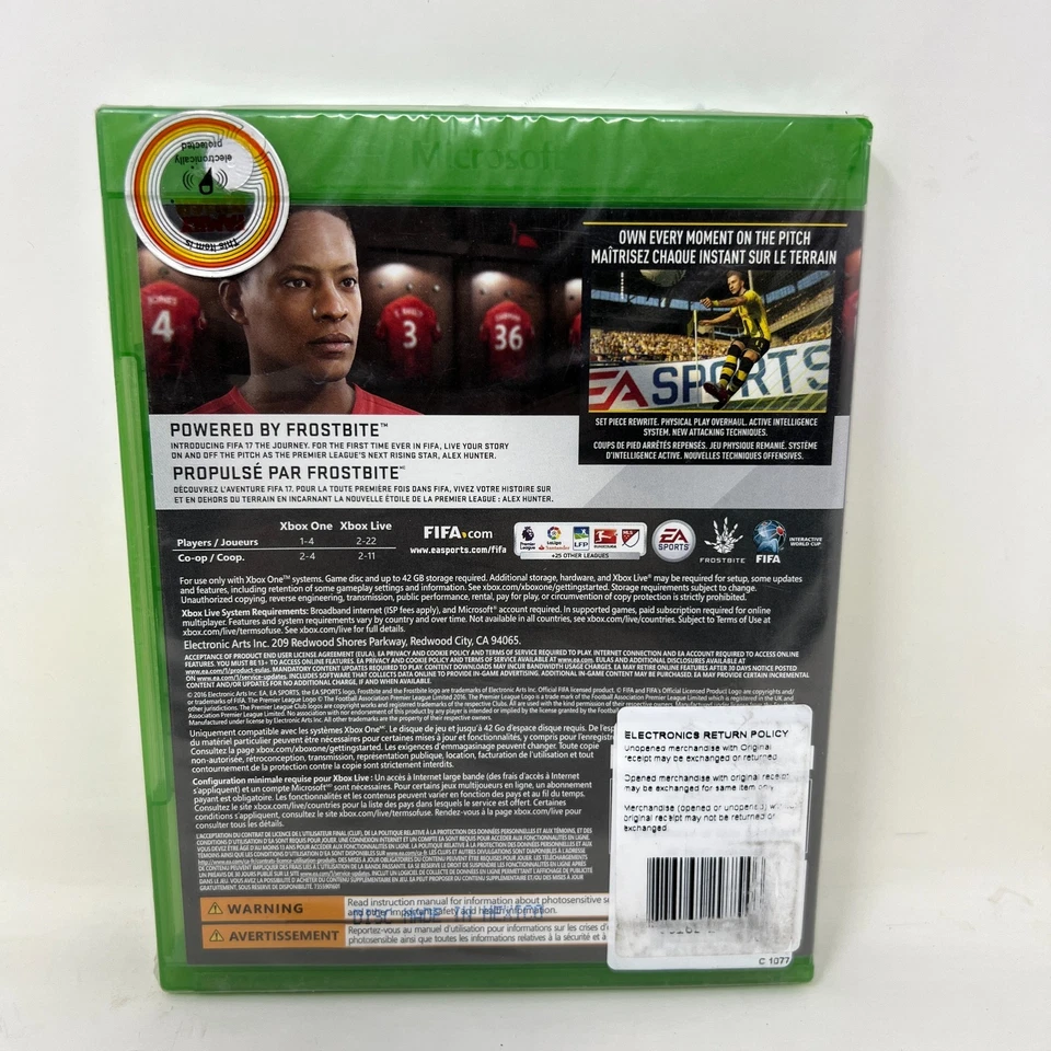 FIFA 17 XBOX 360 Soccer Game EA Sports New - Image 2 of 2