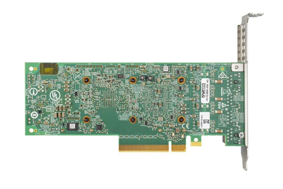 Network Card Dell Qlogic QL41164 4x10GbE RJ45 PCIe 3.0x8 33M0K - Image 3 of 3