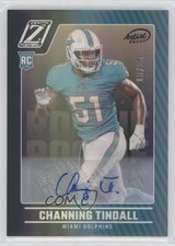 2022 Panini Zenith Rookies Artist Proof Silver 10/25 Channing Tindall Auto 0a6