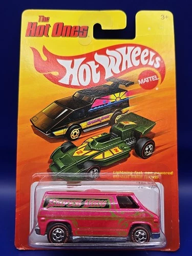 Hot Wheels The Hot Ones Chase Redline '70s Super Van Pink Pearl Fuchsia 2011