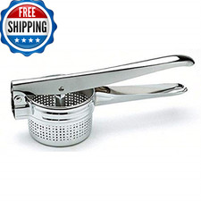 Norpro Chrome Potato Ricer - Light, Fluffy, Lump-Free Potatoes - Hand Wash