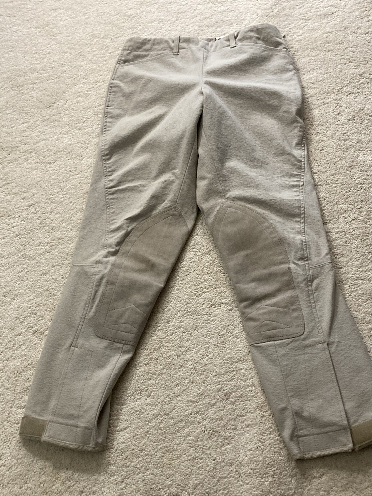 Tailored Sportsman Breeches Womens 28 Tan Knee Patch Horseback Riding Pants