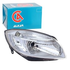 ALKAR H4 SCHEINWERFER +LWR-MOTOR RECHTS passend für SKODA FABIA ROOMSTER | 27425