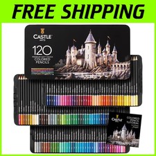 Adult Coloring Pencils  120 Vibrant Colors