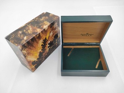 ORIGINAL ROLEX Datejust 69173 Uhrenbox USA American 67.00.03 Holz 250905003eA