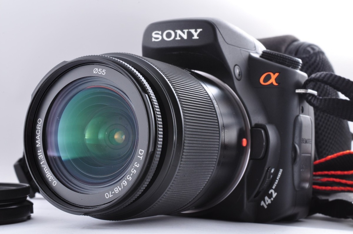SONY α350 Sony α350 DSLR-A350 Digital SLR Camera DT 18-70mm F/3.5-5.6 Exc+5