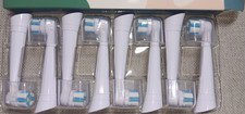 Rotating Toothbrush Replacement Heads for Electric Toothbrush 8-Pack White Blue