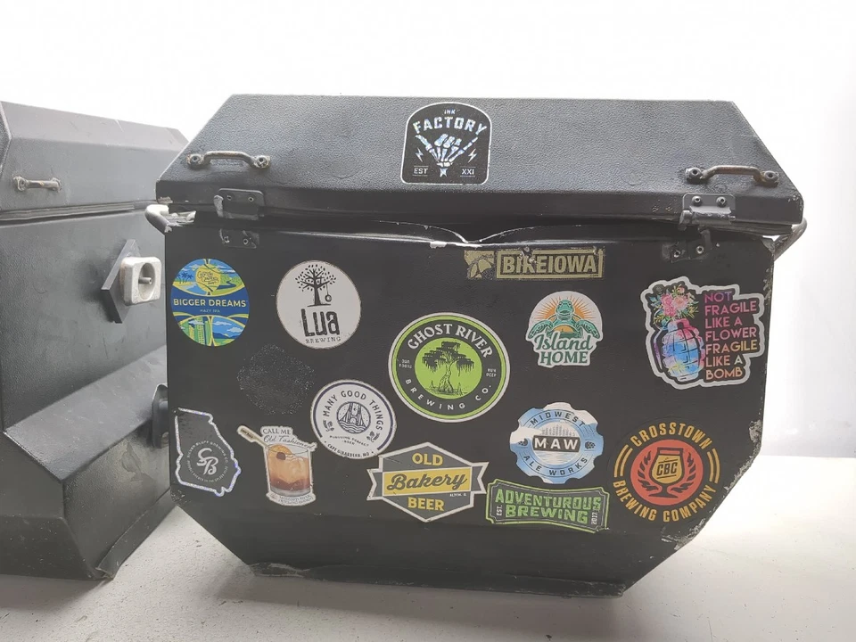 01-12 BMW F650 GS F650GS Jesse Luggage Saddlebag Panniers Cases Set - Image 4 of 4