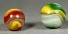 2x AKRO AGATE NEAR MINT POPEYE MARBLE SET KILLER — photo 1