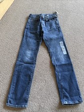 Youth Boys Old Navy Karate Built-In Flex Max Slim Blue Jeans Size 12 New W/ Tags