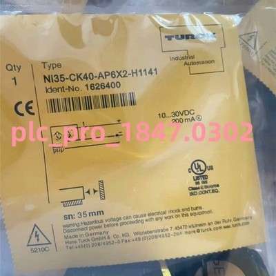 1PCS Brand New TURCK NI35-CK40-AP6X2-H1141 Inductive Sensor  Fast delivery