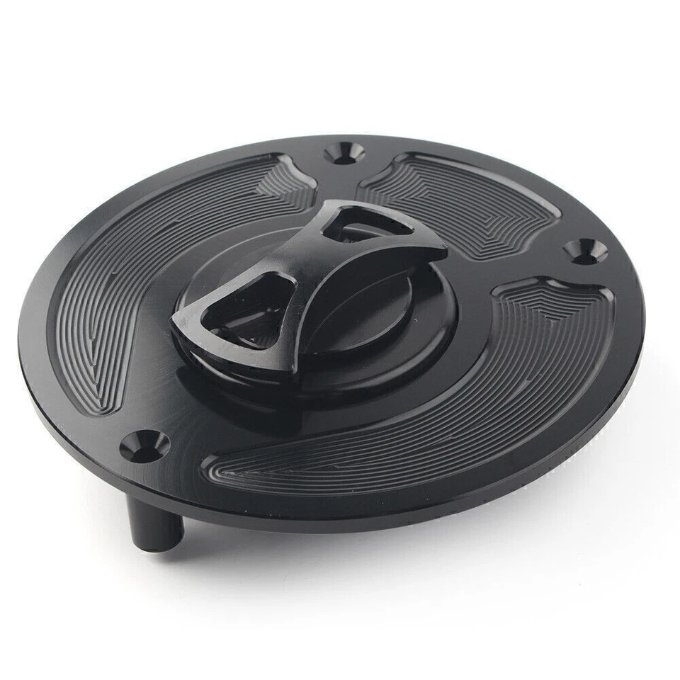 Tampa do tanque de combustível gasolina sem chave ajuste Honda CBR1000RR CBR954RR CBR929RR CBR600RR - Imagem 4 de 4