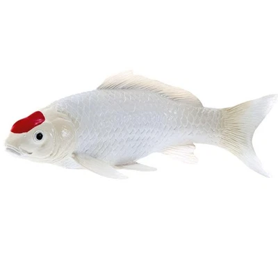 Carpa Koi Tancho Punto Rojo Aproximadamente 13 Cm Longitud Mojo Fun 381101 - Imagen 1 de 4