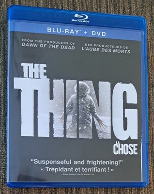 The Thing (Blu-ray + DVD 2012 2-Disc Set) Canadian Horror Suspense
