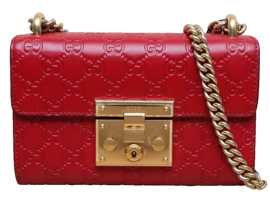 Gucci Leather Padlock Shoulder Bag P225684696