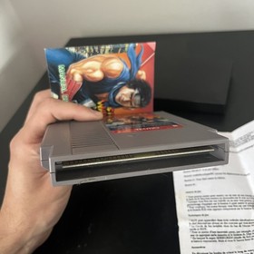 Nintendo NES Spiel Shadow Warriors II Ninja Gaiden 2 Cartridge Manual 