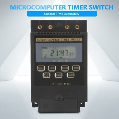 KG316T Digital Timer Controller Microcomputer Programmable Timer Switch AC220V