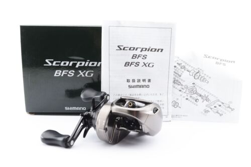 Shimano Scorpion BFS XG Right Bait Casting Reel Excellent+ From JAPAN #1485 - Picture 1 of 13